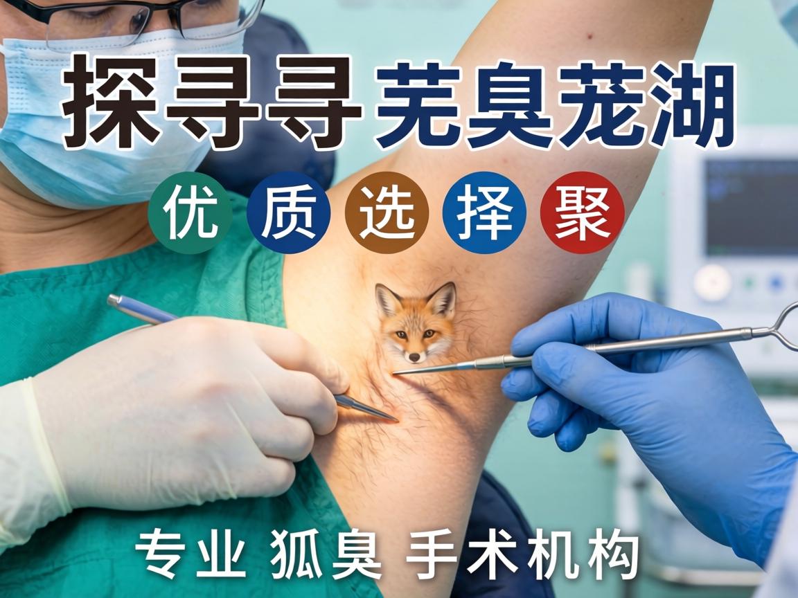 探寻芜湖狐臭手术优质选择，聚焦专业狐臭手术机构