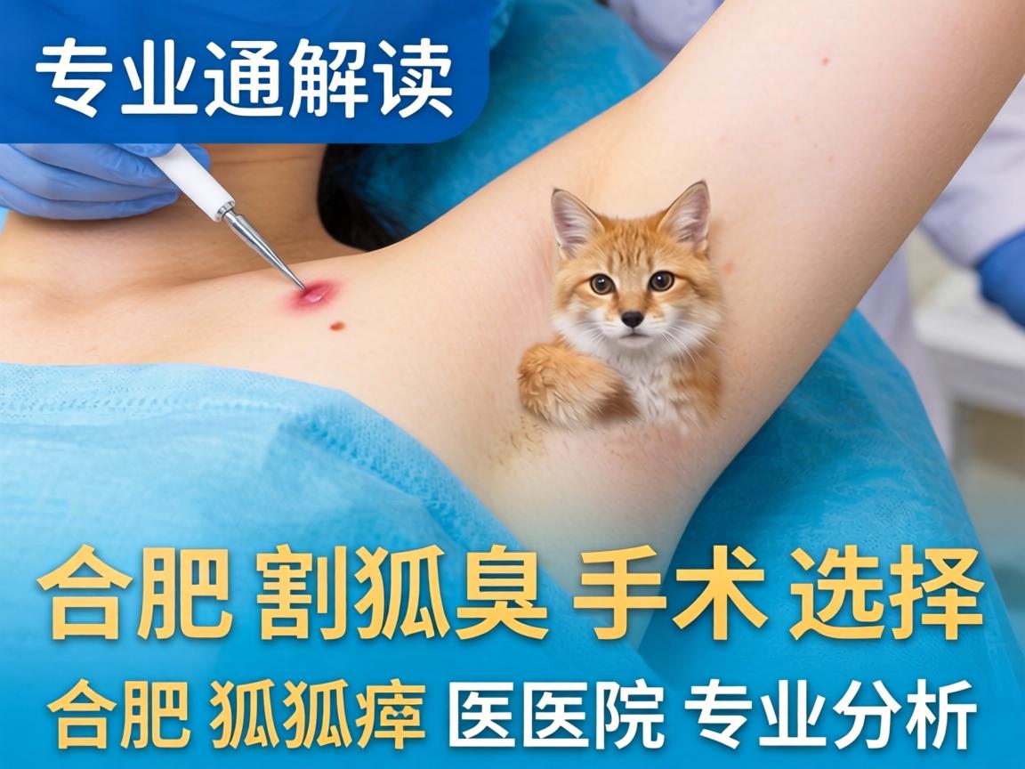 专业解读，合肥割狐臭手术选择 合肥狐臭医院专业分析