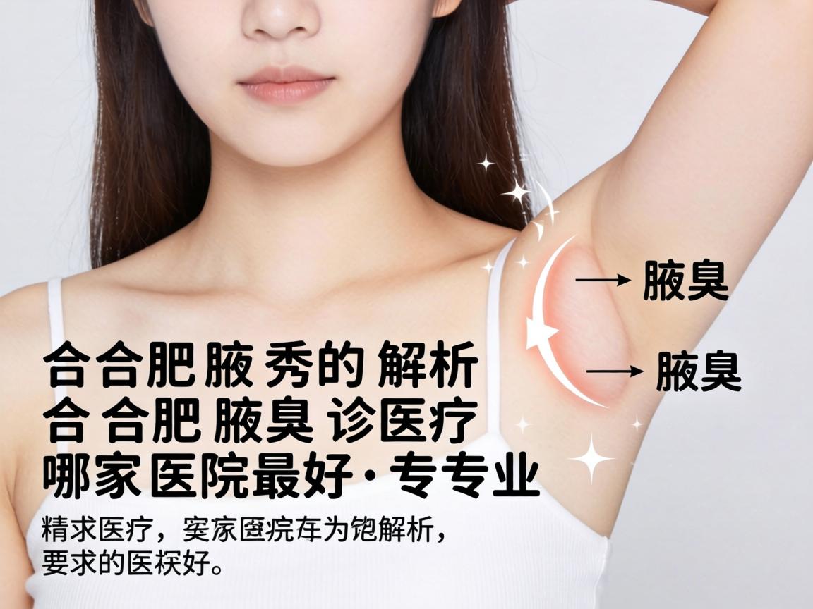 合肥腋秀解析，合肥腋臭诊疗哪家医院最好、最专业