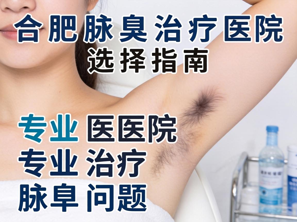 合肥腋臭治疗医院选择指南，专业医院专业治疗腋臭问题