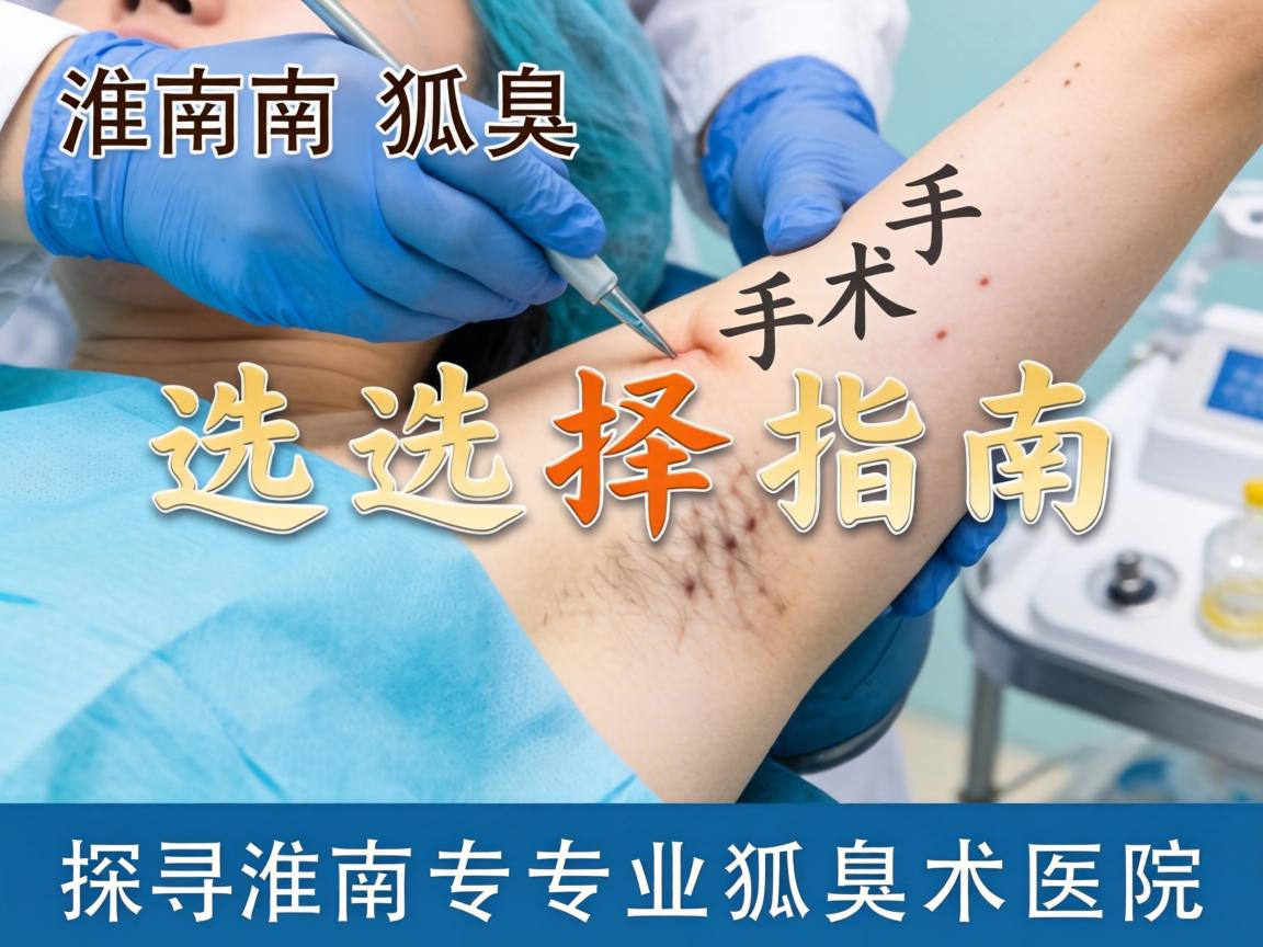 淮南狐臭手术选择指南，探寻淮南专业狐臭术医院