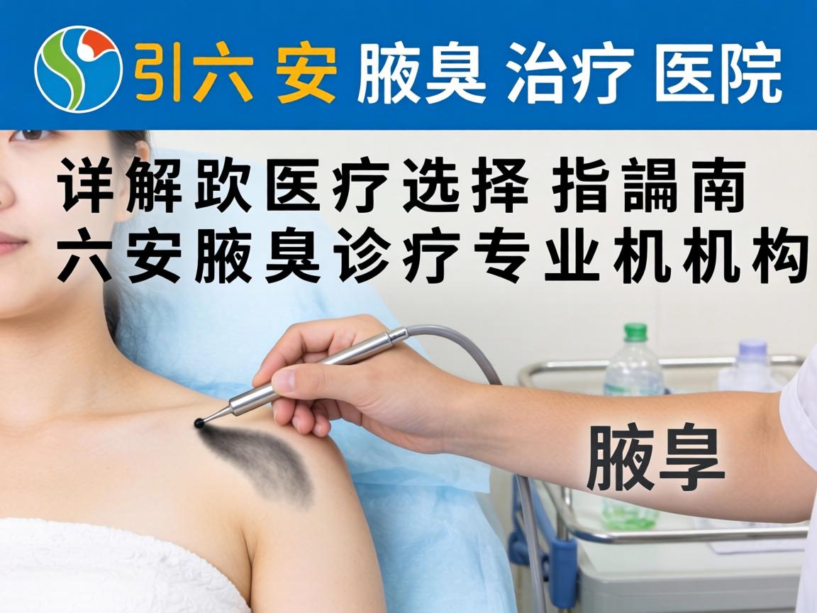 六安腋臭治疗医院选择指南，详解六安腋臭诊疗专业机构