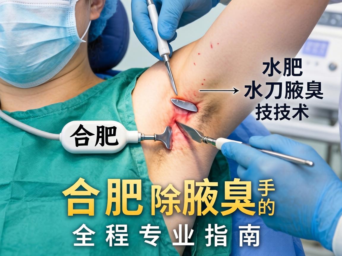 解析合肥腋臭手术水刀技术，水刀除腋臭的全程专业指南