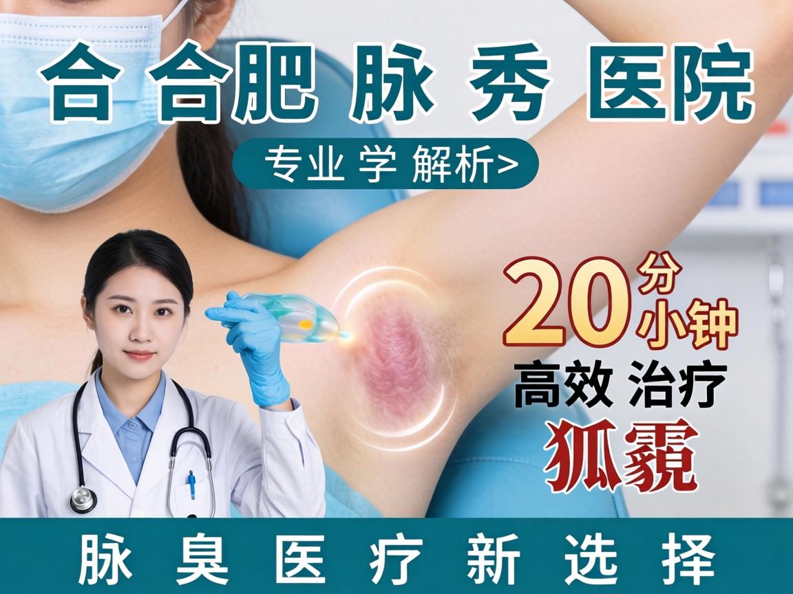 合肥腋秀医院专业解析，20分钟高效治疗狐臭，腋臭医疗新选择