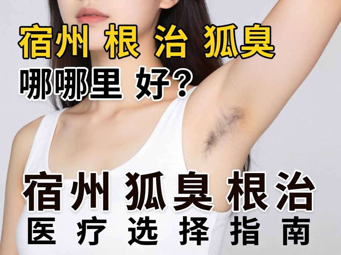 宿州根治狐臭哪里好？宿州狐臭根治医疗选择指南