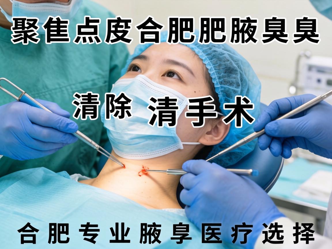 聚焦合肥腋臭清除手术，详解合肥专业腋臭医疗选择