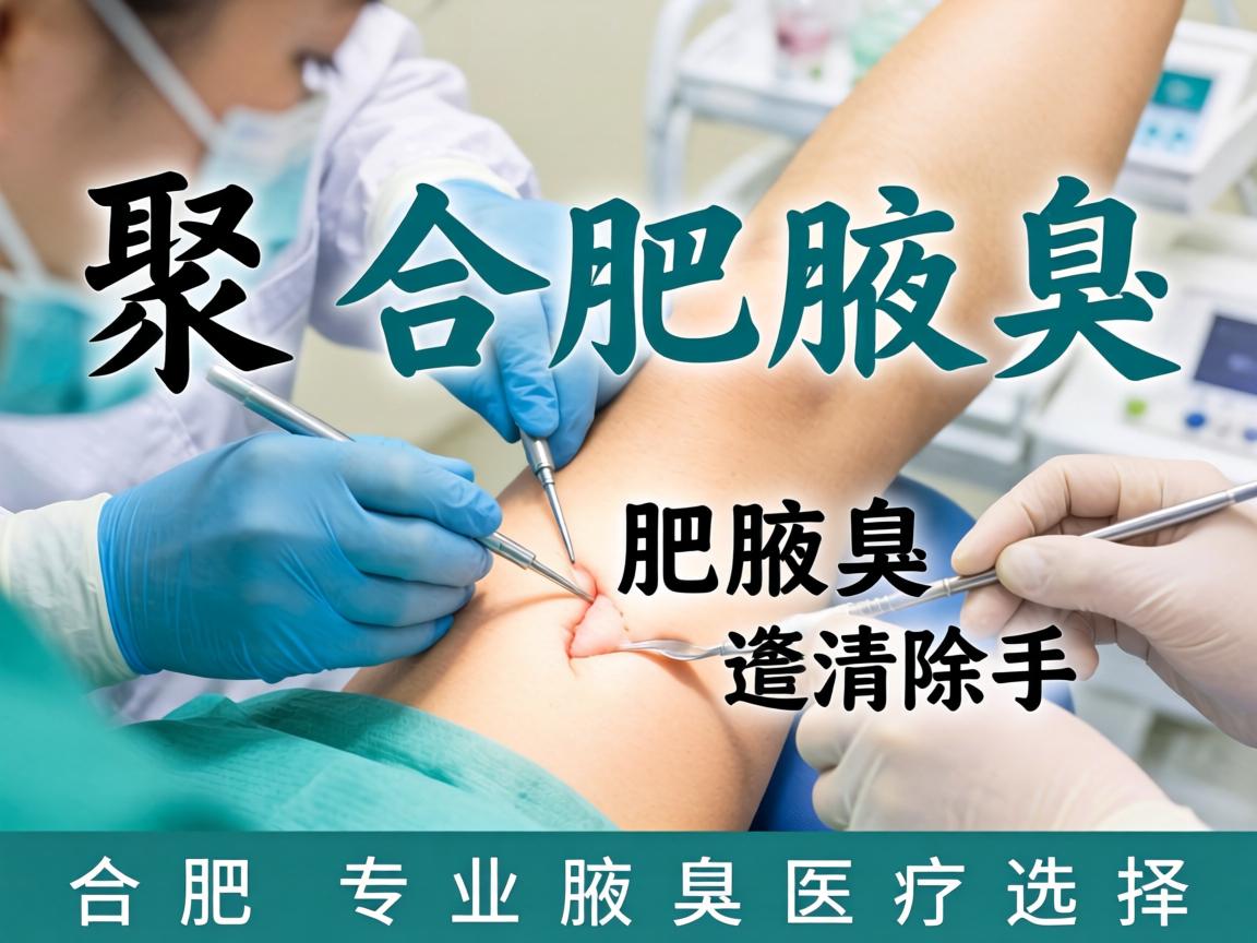 聚焦合肥腋臭清除手术，详解合肥专业腋臭医疗选择