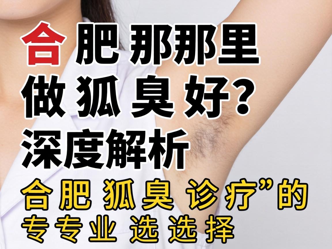 合肥那里做狐臭好？深度解析合肥狐臭诊疗的专业选择