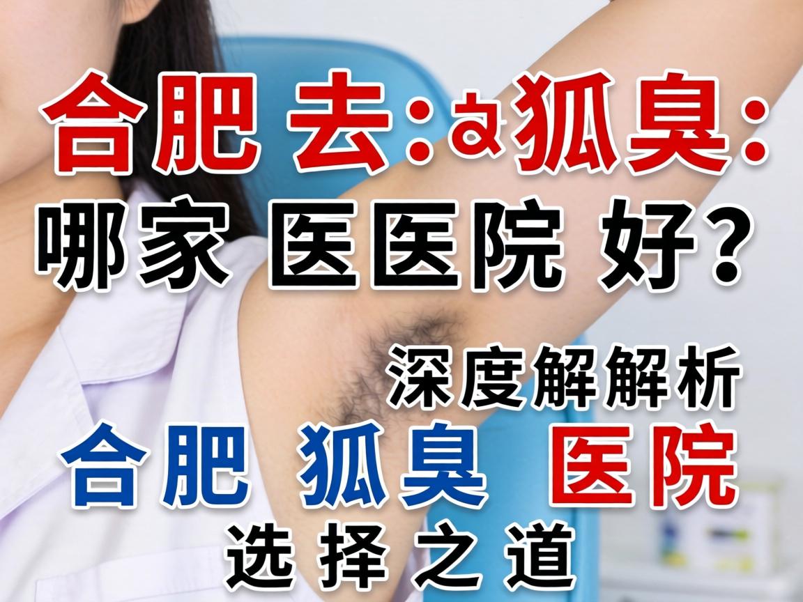 合肥去狐臭哪家医院好？深度解析合肥狐臭医院选择之道