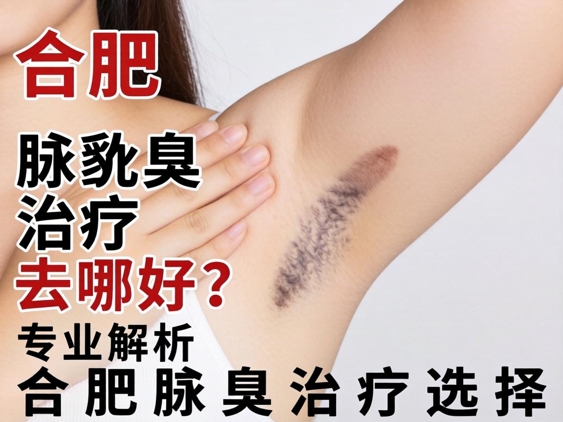 合肥腋臭治疗去哪好？专业解析合肥腋臭治疗选择