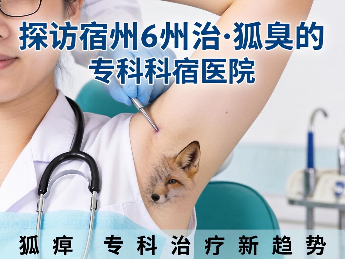 探访宿州治疗狐臭的专科医院，解析狐臭专科治疗新趋势