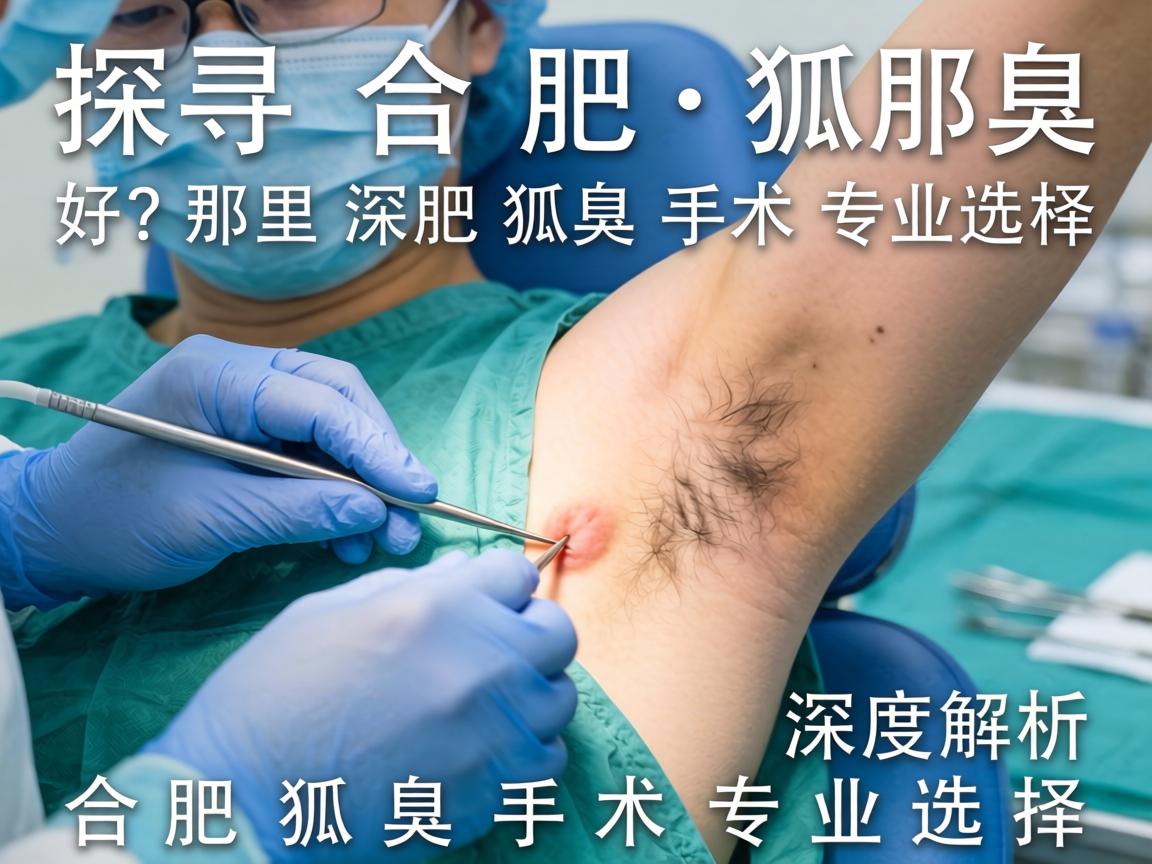 探寻合肥狐臭手术那里好？深度解析合肥狐臭手术专业选择