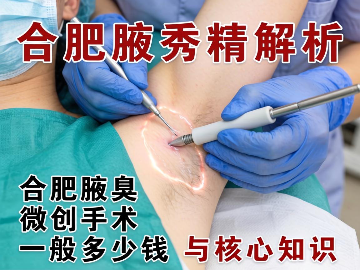 合肥腋秀解析，合肥腋臭微创手术一般多少钱与核心知识