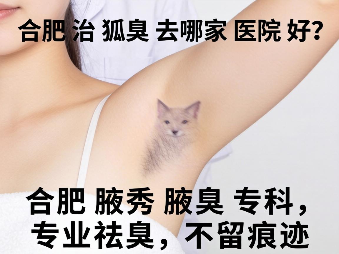 合肥治狐臭去哪家医院好？合肥腋秀腋臭专科，专业祛臭，不留痕迹