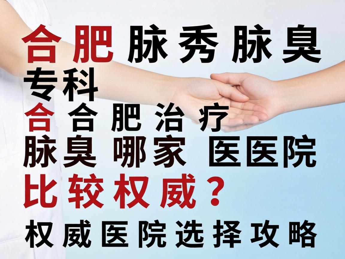 合肥腋秀腋臭专科，合肥治疗腋臭哪家医院比较权威？权威医院选择攻略