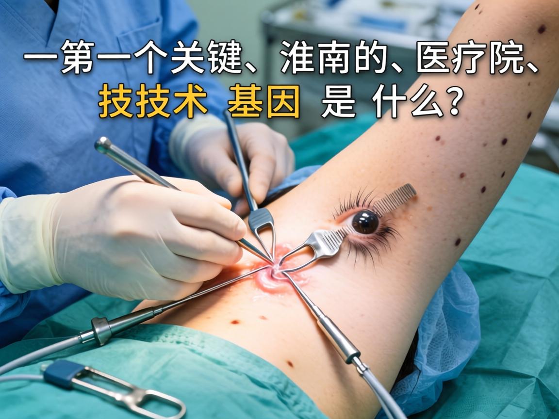 第一个关键，淮南的医院，手术的技术基因是什么？