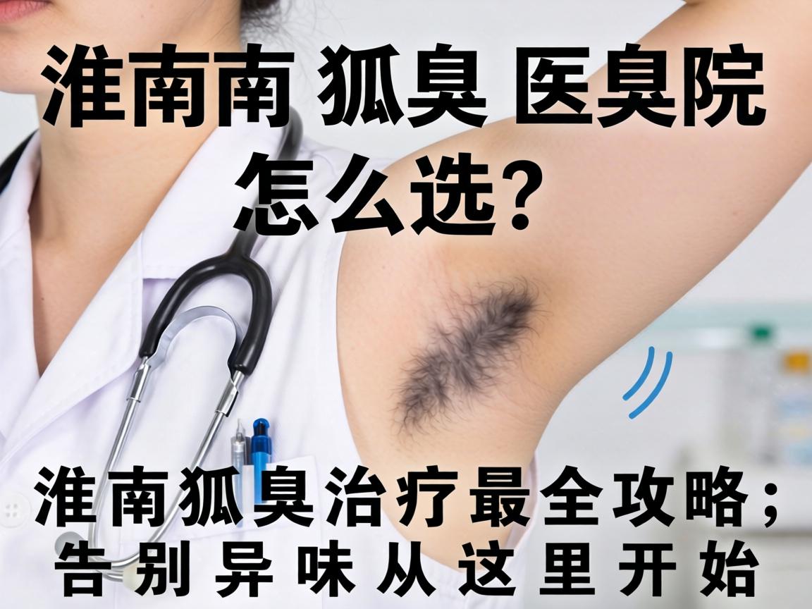淮南狐臭医院怎么选？淮南狐臭治疗最全攻略，告别异味从这里开始