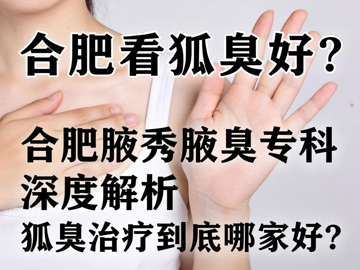 合肥看狐臭好？合肥腋秀腋臭专科深度解析，狐臭治疗到底哪家好？