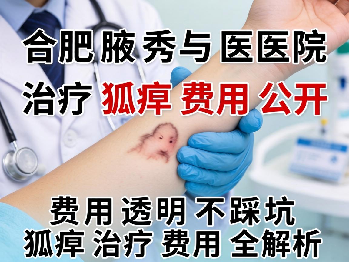 合肥腋秀医院治疗狐臭费用公开，费用透明不踩坑，狐臭治疗费用全解析