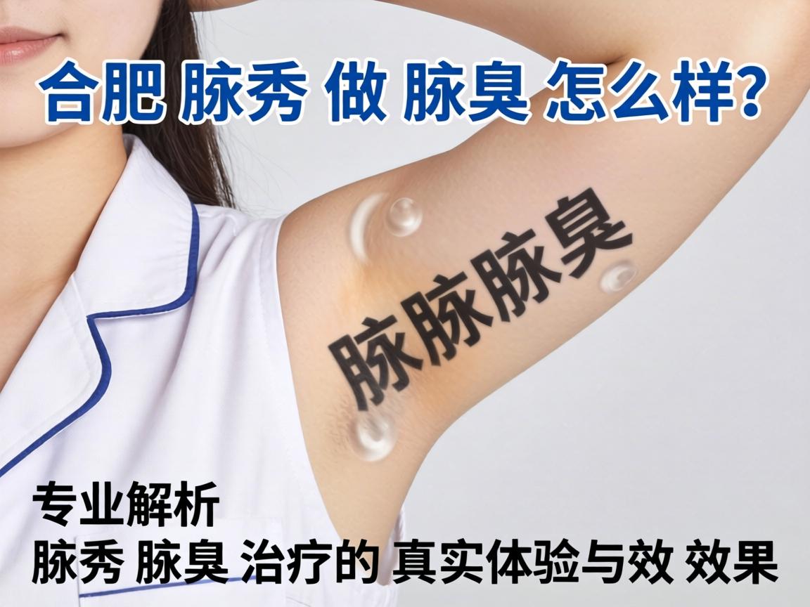 合肥腋秀做腋臭怎么样？专业解析腋秀腋臭治疗的真实体验与效果