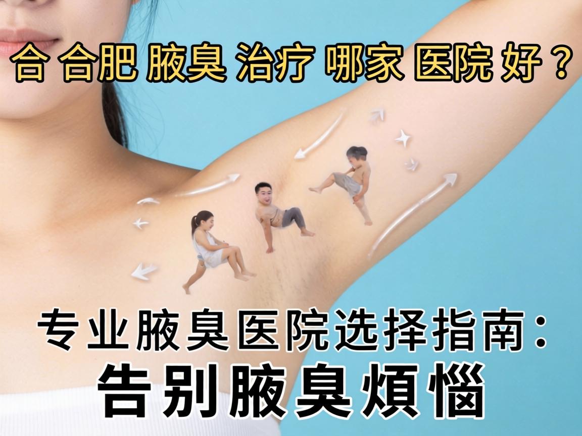 合肥腋臭治疗哪家医院好？专业腋臭医院选择指南，告别腋臭烦恼