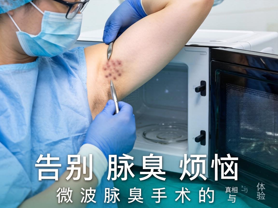 微波腋臭手术，告别腋臭烦恼，微波腋臭手术的真相与体验