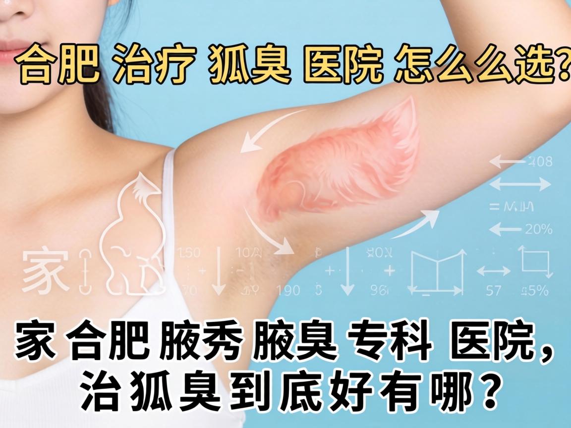 合肥治疗狐臭医院怎么选？这家合肥腋秀腋臭专科医院，治狐臭到底好在哪？