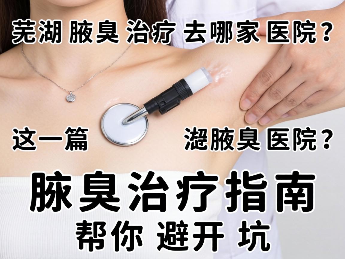 芜湖腋臭治疗去哪家医院？这篇腋臭治疗指南帮你避开坑