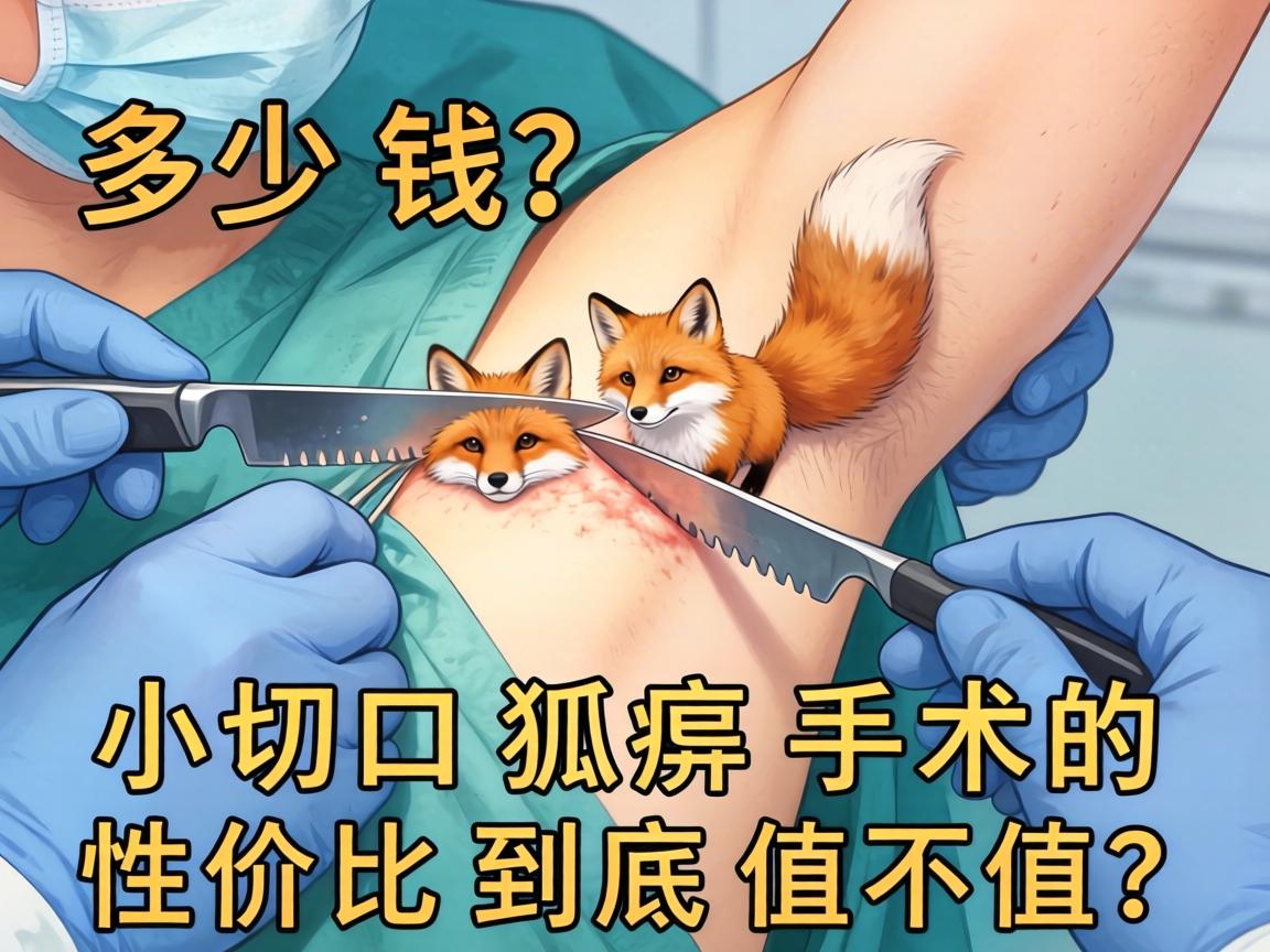 小切口狐臭手术多少钱？小切口狐臭手术的性价比到底值不值？