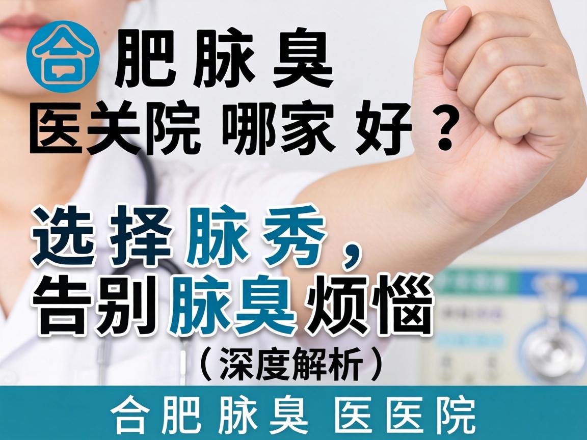 合肥腋臭医院哪家好？选择腋秀，告别腋臭烦恼（深度解析合肥腋臭医院）