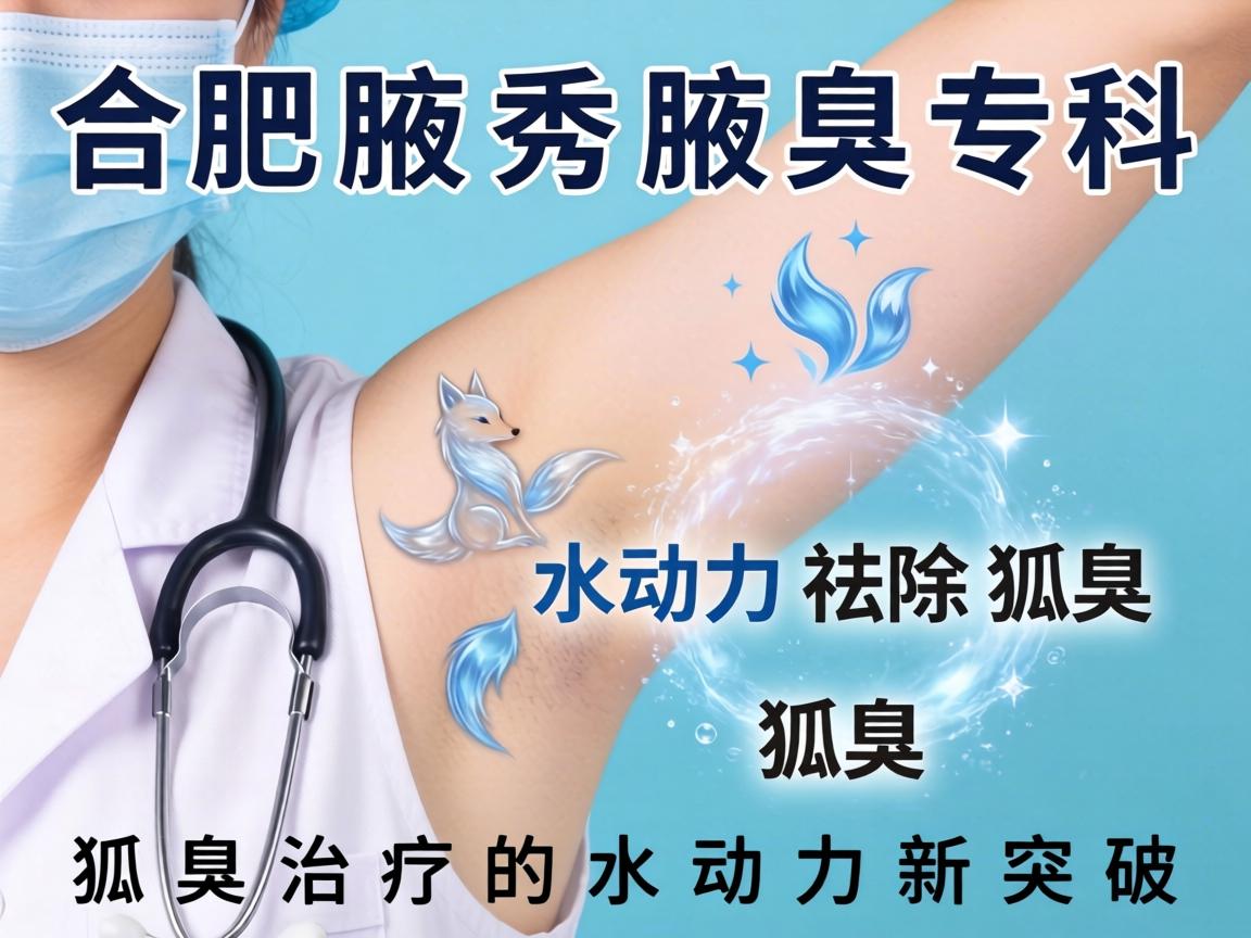 合肥腋秀腋臭专科，水动力祛除狐臭，狐臭治疗的水动力新突破